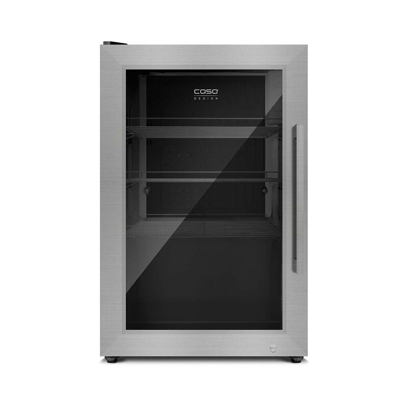 10808589-1-Caso-1.jpg Caso BBQ Cooler Inox S-L Weinschrank Schwarz links – Bild 1