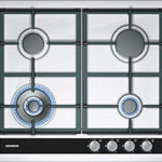 Siemens EC645HB90E Gas-Kochmulde Edelstahl