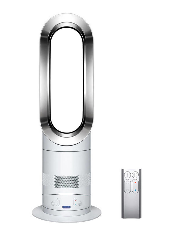 IP041028.jpg Dyson AM05 "hot & cool" weiss/silber Heizlüfter – Bild 1