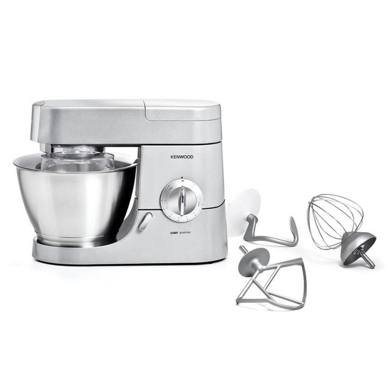 IP068584.jpg Kenwood Chef Premier KMC571 Küchenmaschine silber – Bild 1