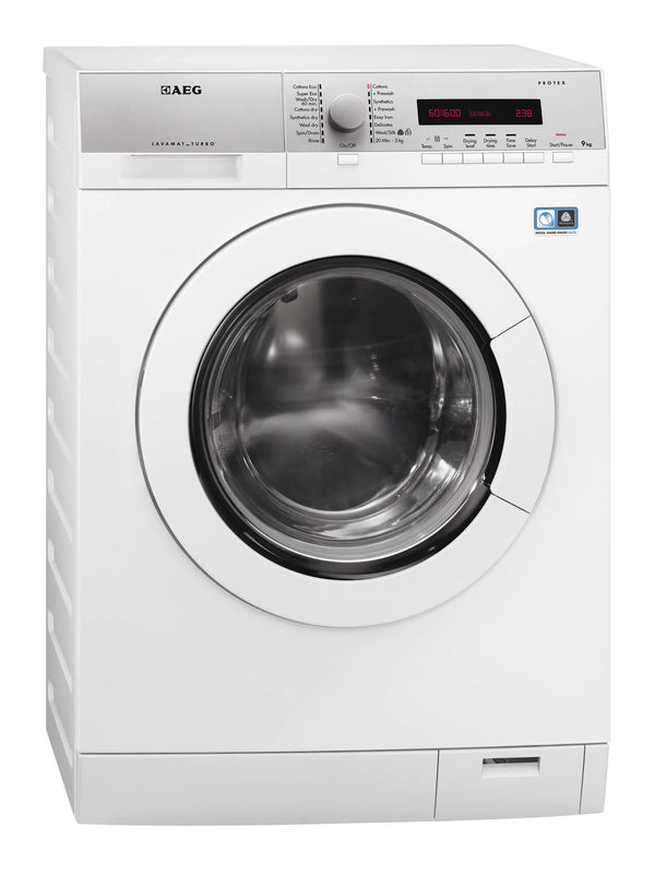 IP072241.jpg AEG Lavamat Bella LB3690WT Waschtrockner Kombigerät links – Bild 1