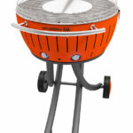 LotusGrill XXL Holzkohlegrill Ø 57.6 Mandarinorange