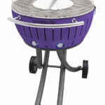 LotusGrill XXL Holzkohlegrill Ø 57.6 Pflaumenlila