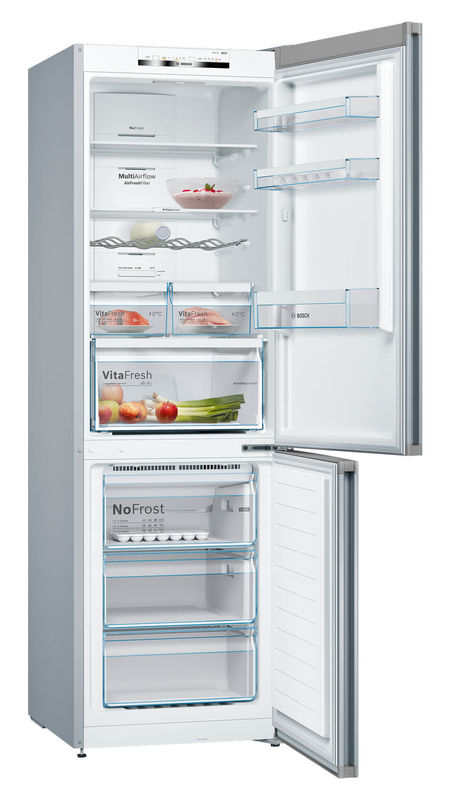 IP086215.jpg Bosch KGN36IJ3A Kühlschrank grau rechts – Bild 1