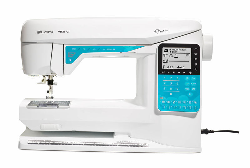 IP090585-1.jpg Husqvarna VIKING Opal 650 Nähmaschine – Bild 1