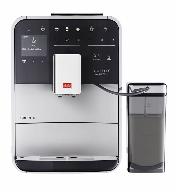 IP094390-1.jpg Melitta Barista Smart TS F850-101 Kaffeevollautomat Silber-Schwarz – Bild 1