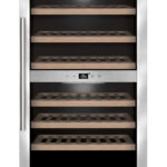Caso WineComfort 660 SMART Weinschrank schwarz/silber