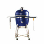 SAFFIRE PLATINUM 19 Keramik Grill blau Inkl. Fahrgestell