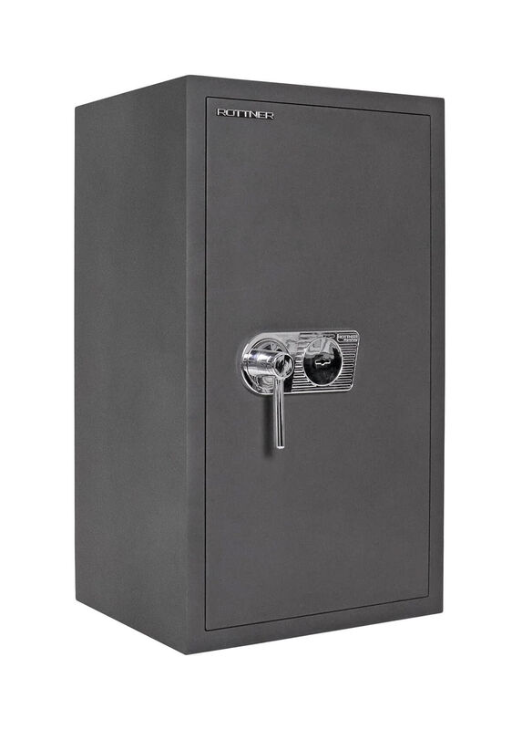 IP099934-1-1.jpg Rottner Möbeltresor Toscana 85 DB mit Schlüssel Anthrazit – Bild 1