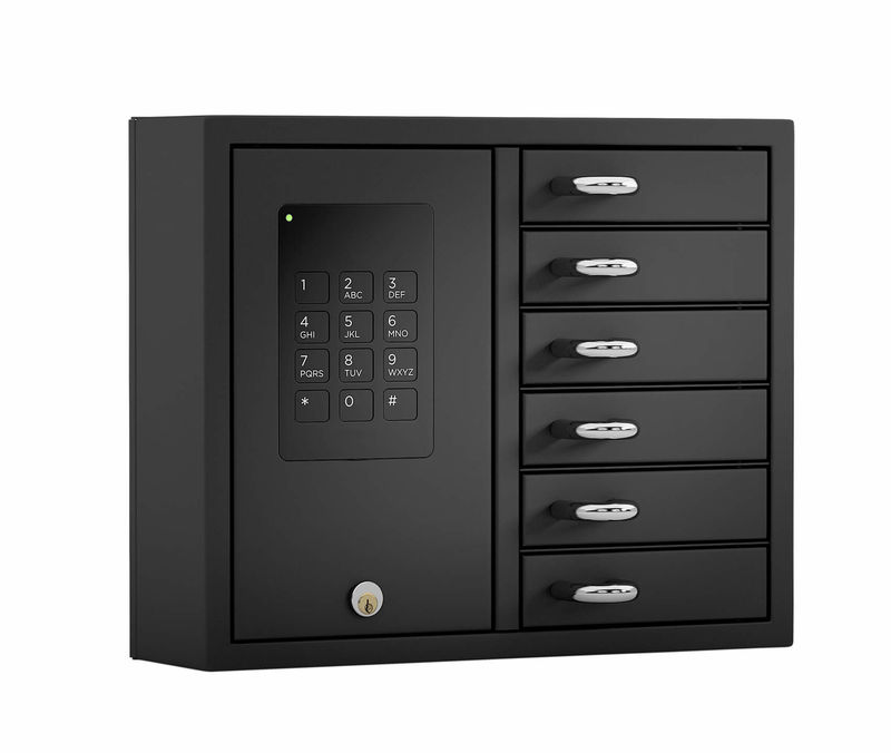 IP101490-1.jpg Bopp KeyIntellico-Basic 6 Schlüsselausgabesystem black – Bild 1