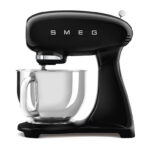 SMEG 50's Retro Style vollfarbige Küchenmaschine schwarz