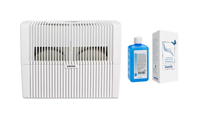 IP302619-bak-1.jpg VENTA LW45 Comfort Plus Luftbefeuchter Weiss inkl Hygienemittel 500 ml – Bild 1