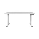 Contini höhenverstellbarer Bürotisch 1.6x0.8m grau
