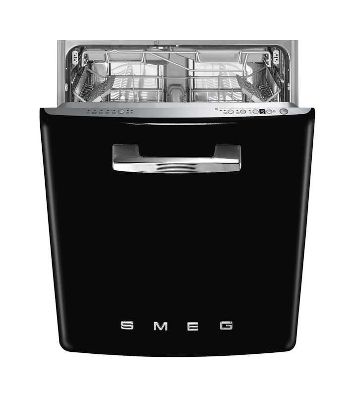 IP329660-1.jpg SMEG STFABBL3 Geschirrspüler 50's Style Schwarz – Bild 1