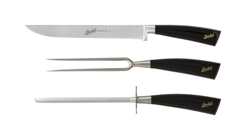 IP332600-1.jpg Berkel Elegance Schwarz - Set Bratenmesser mit 3 Stück – Bild 1