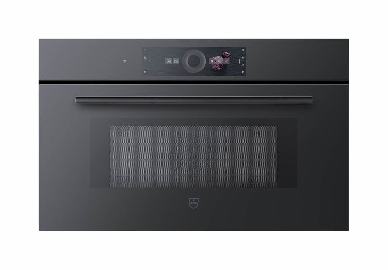 IP332858-1.jpg V-ZUG CombiMiwell V2000 38 Mikrowelle Spiegelglas Schwarz – Bild 1