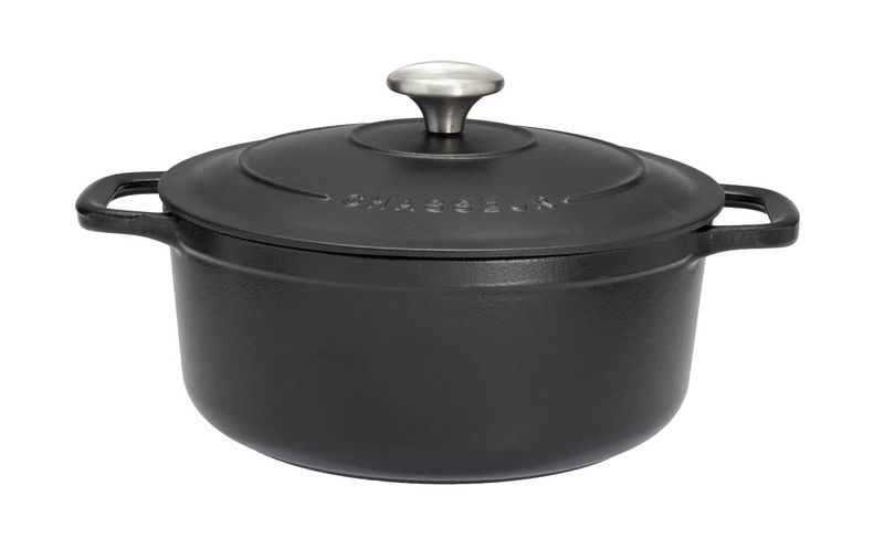 IP333698-1.jpg Chasseur Schmortopf oval schwarz Ø 33cm – Bild 1