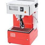 Quick Mill 0820 Retro Siebträgermaschine rot