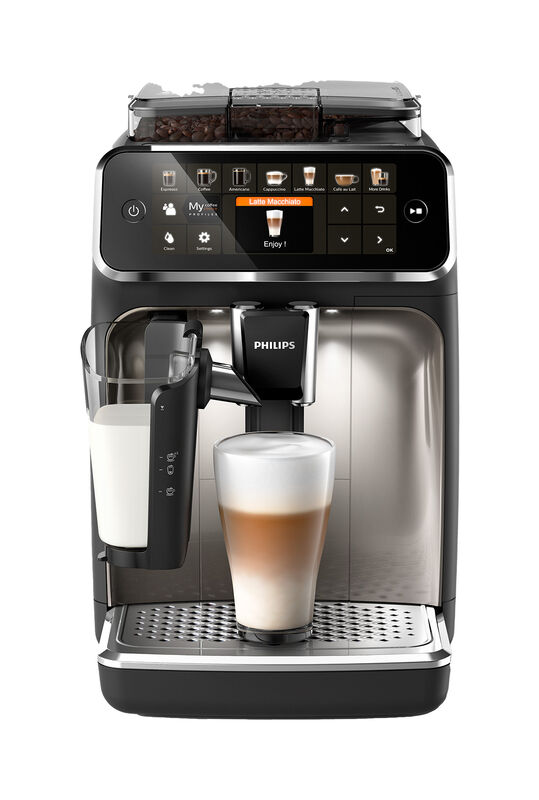 IP335605-1.jpg Philips EP5447/90 5400 Series Kaffeevollautomat Schwarz – Bild 1