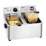 Bartscher A162.412E Elektro-Doppel-Fritteuse Snack II
