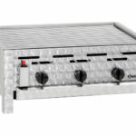 Bartscher TB1100R Gas-Tischbräter 3 Brenner mit Flüssiggasanschluss