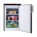 DOMO DO91132F Gefrierschrank schwarz rechts
