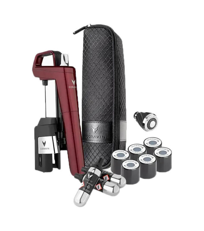 IP339360-1.jpg Coravin Timeless Six+ Weinkonservierungssystem Burgund – Bild 1