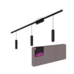 Philips Hue Perifo Basis-Set 3er Pendelleuchte Schwarz