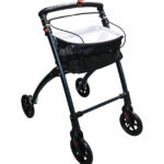 Ridder Pit Wohnraum Rollator Aluminium dunkelgrau