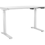 Contini höhenverstellbarer Bürotisch 1.2x0.6m weiss