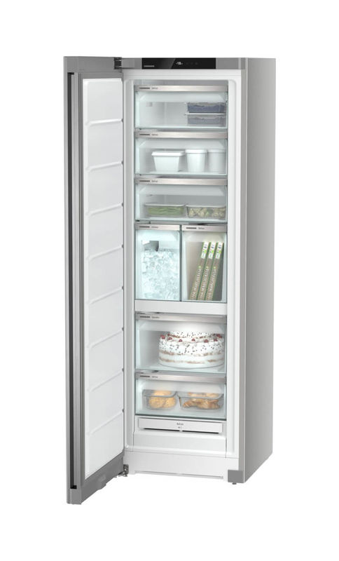 IP341484-1.jpg Liebherr SFNsfe 5247 Gefrierschrank Silber links – Bild 1