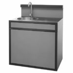 Forge Adour Aussenküche SEAF NG Schwarz/Grau