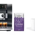 JURA Z10 Aluminium + Café Crème + Kaffeetassen 2er Set