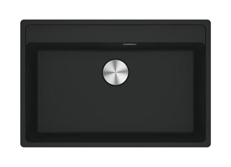IP345146-1.jpg Franke Maris MRG 210-72 Spülbecken Siebkorbstopfen Black Matt – Bild 1