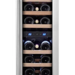 Sonnenkönig Cava 1900 Dual Weinschrank Edelstahl rechts