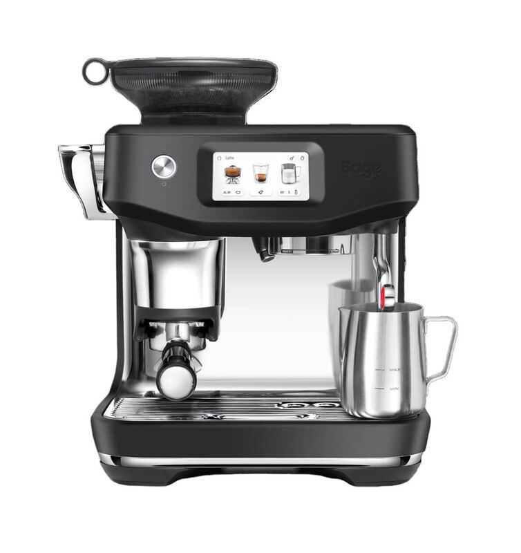 IP349202-1.jpg Sage The Barista Touch Impress BT Kaffeevollautomat Black Truffle – Bild 1