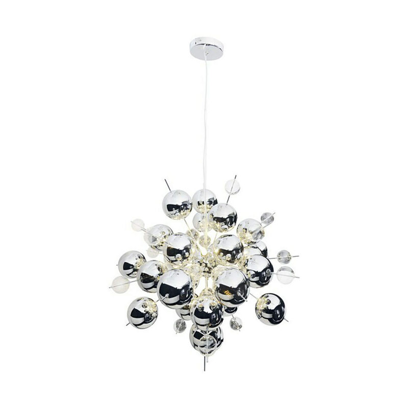 IP351092-1.jpg Näve Explosion Copper Pendelleuchte Chrom 65 cm – Bild 1