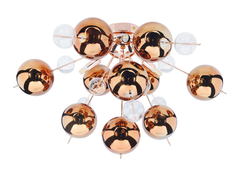 IP351095-1.jpg Näve Explosion Copper Deckenleuchte Kupfer 57 cm – Bild 1