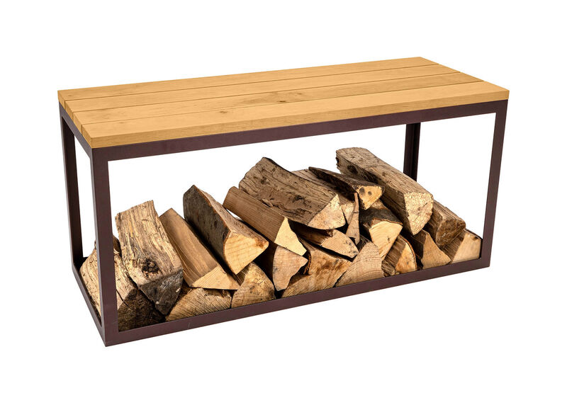 IP351485-1.jpg Nouvel Timber Outdoor Sitzbank Braun – Bild 1