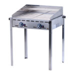 Hendi Green Fire 2 Brenner Grillsystem Edelstahl