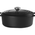 Le Creuset Signature Gusseisen Bräter 28 cm Schwarz