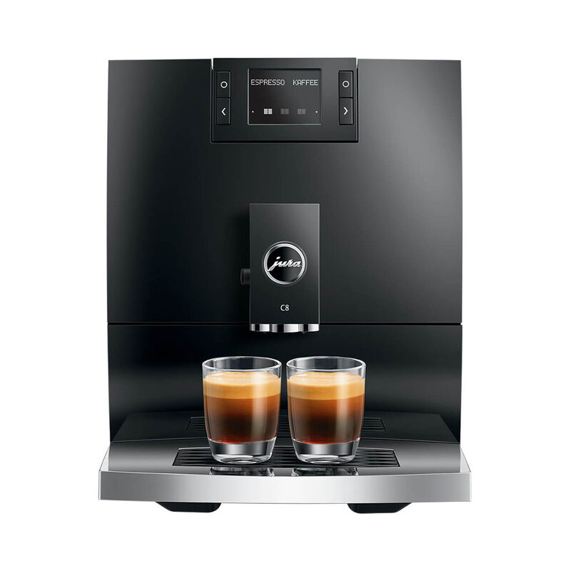 IP357529-1.jpg JURA C8 Piano Black (SA) Kaffeemaschine Schwarz – Bild 1