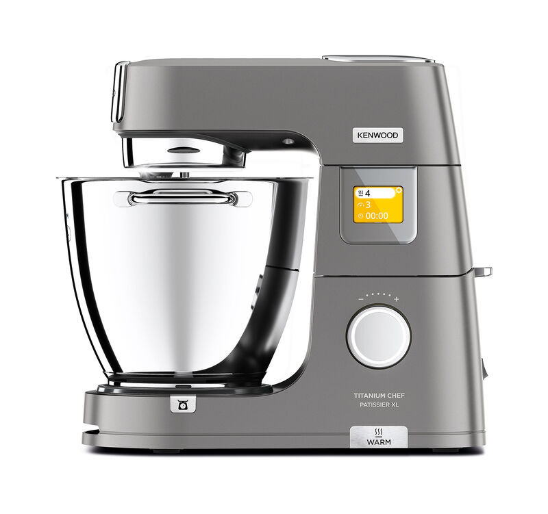 IP357850-1.jpg Kenwood KWL90.124SI Titanium Chef XL Küchenmaschine Grau – Bild 1