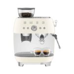 Smeg EGF03CREU 50's Style Espressomaschine Crème