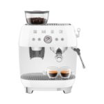 Smeg EGF03WHEU 50's Style Espressomaschine Weiss