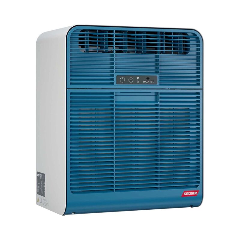 IP359811-1.jpg Krüger secomat 4 Lufttrockner Azurblau – Bild 1