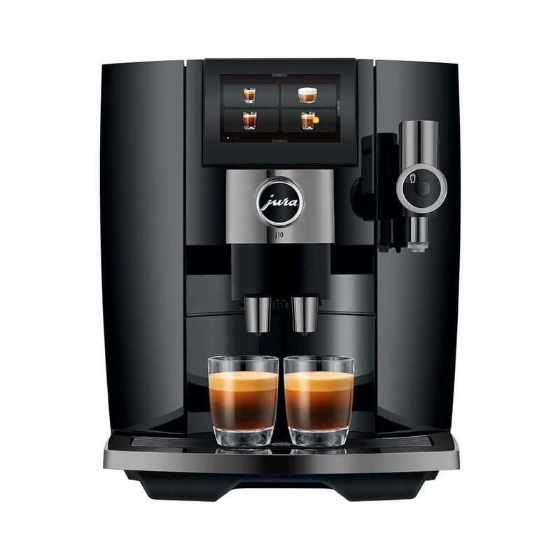 IP408226-1.jpg JURA J10 Piano Black (SA) Kaffeemaschine Schwarz – Bild 1