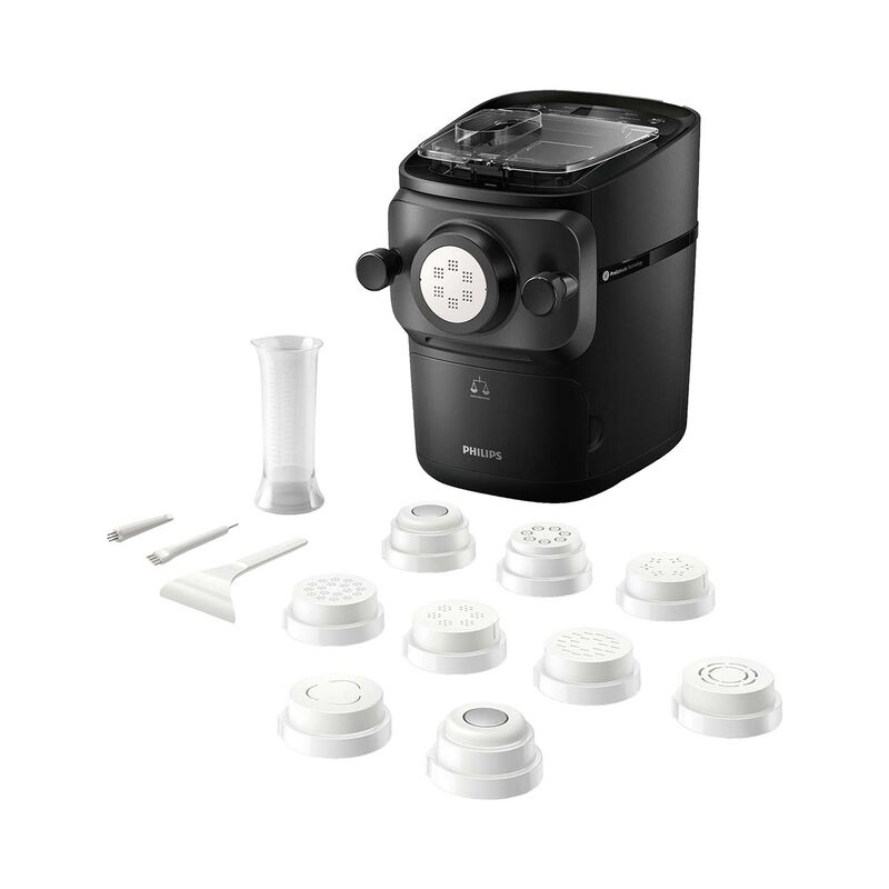 IP527795-1.jpg Philips HR2665/96 Pastamaker Schwarz – Bild 1
